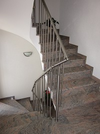 Innentreppe in Juparana India