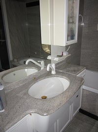 Waschtisch in Imperial White